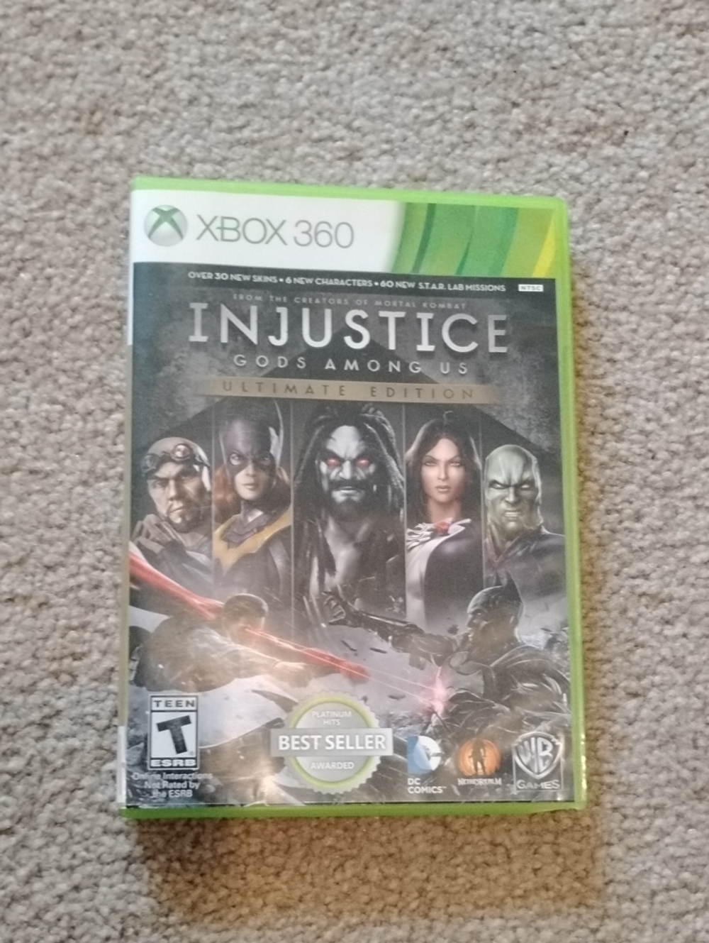 Injustice: Gods Among Us (With Ultimate Edition Case) - Xbox 360